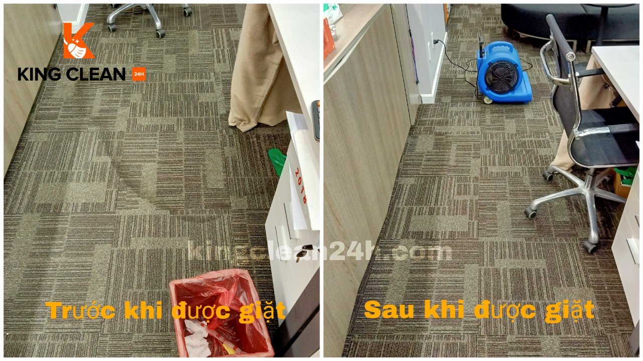 truoc va sau khi duoc giat tham vam phong kingclean24h